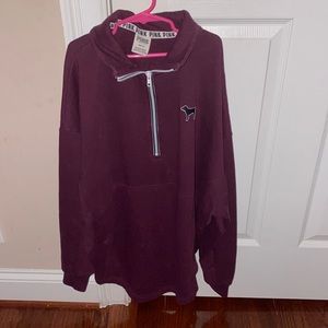 Victoria Secret’s Pink Quarter Zip Fleece